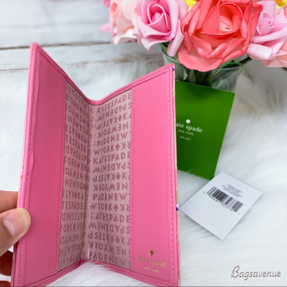 Kate spade camel passport daycation pink multi - Picture 3 of 6